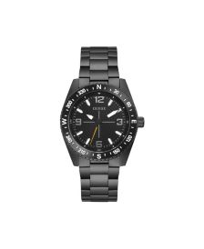 Men's Black Stainless Steel Bracelet Watch 42mm