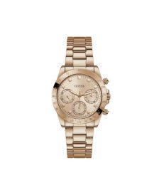 Women's Rose Gold-Tone Stainless Steel Bracelet Multi-Function Watch 38mm