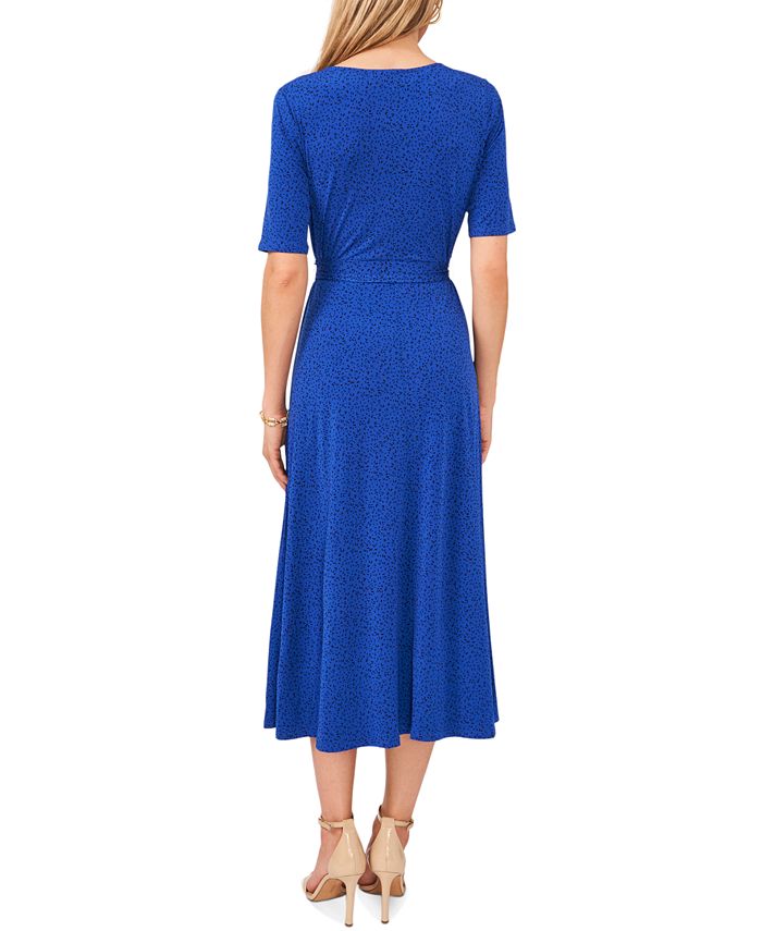 MSK Fit & Flare Midi Dress Macy's