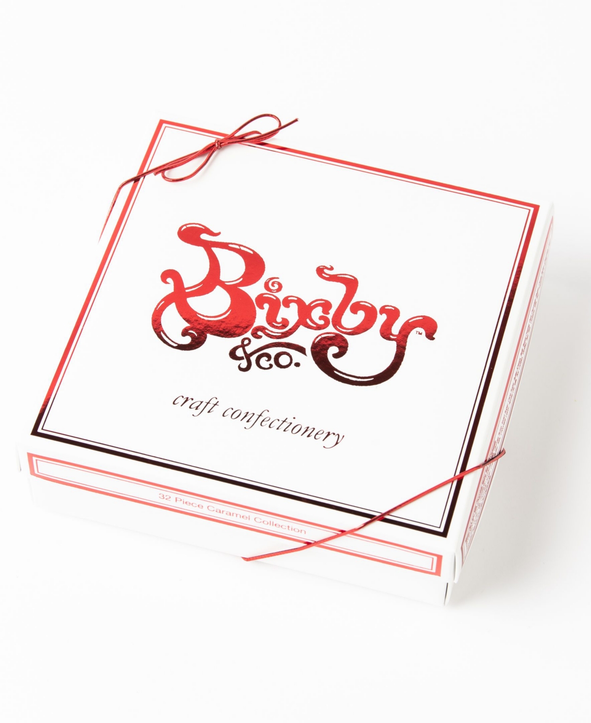 Bixby Chocolate Assorted Milk and Dark Chocolate Sea Salted Caramels Gift Box, 32 Piece