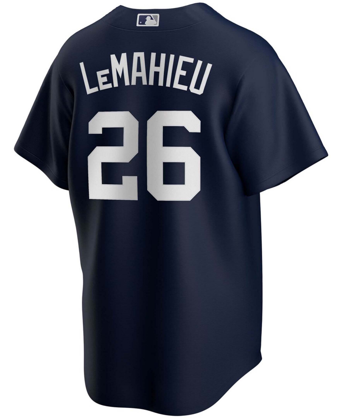 Men's Dj LeMahieuNew York Yankees Alternate Replica Player Jersey - Navy