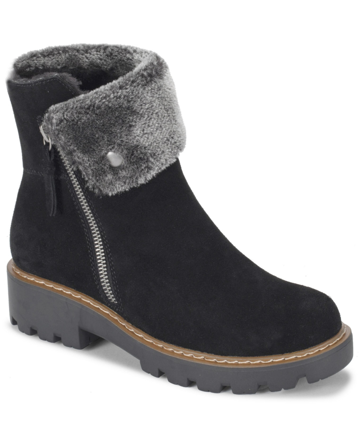 Baretraps Women's Wyoming Cold Weather Lug Sole Boots In Black