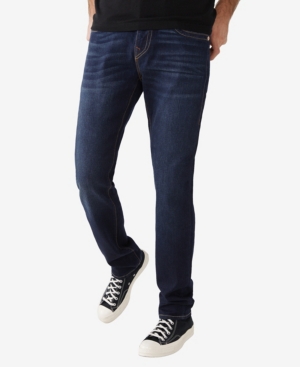 True Religion Men S Rocco Skinny Fit Jeans In Dark Wash Muddy Waters Modesens