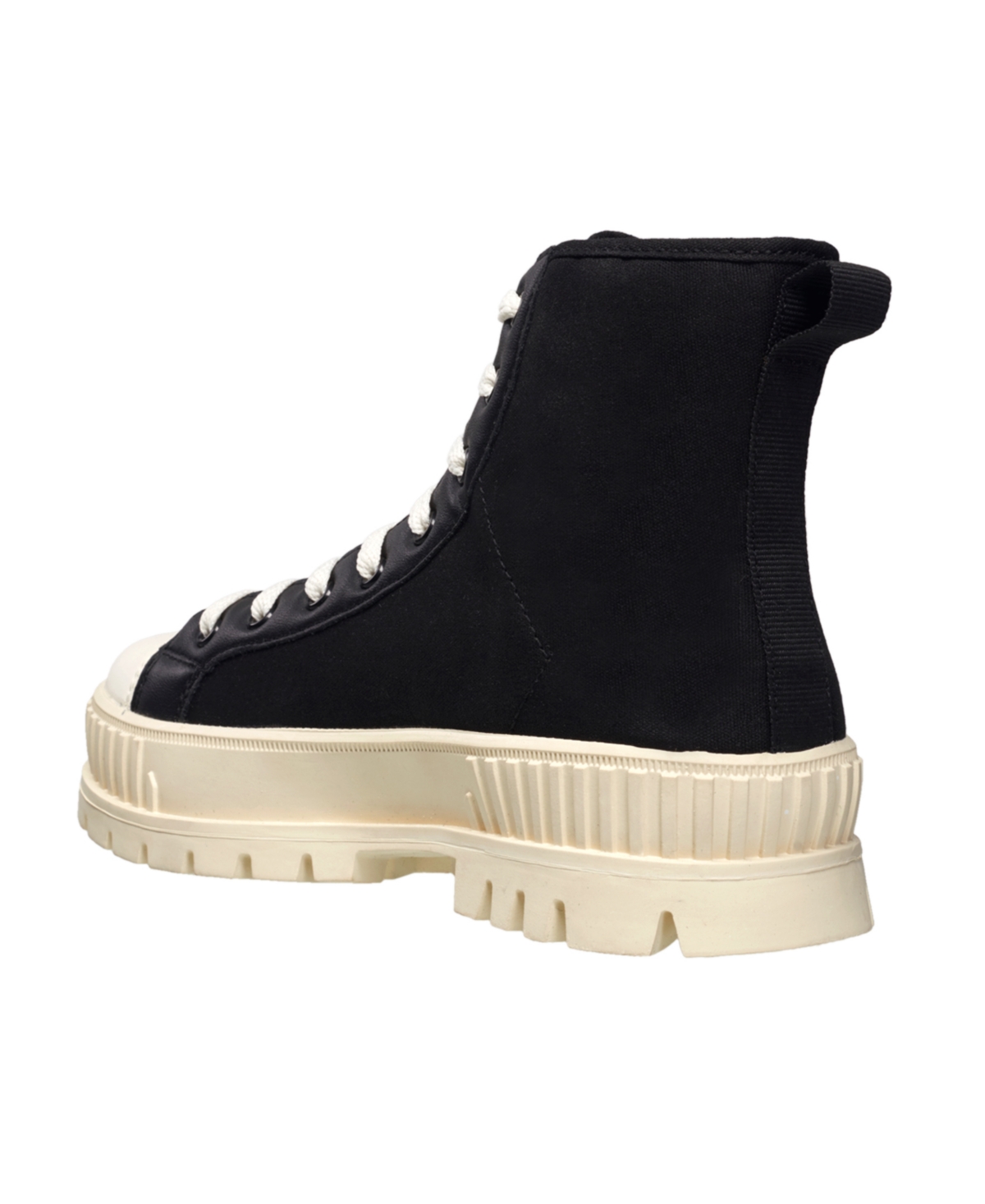French Connection Women's Danika Lace-up High Top Platform Sneakers