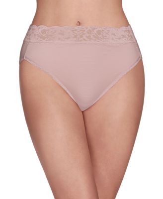 Vanity Fair Lingerie - Flattering Lace Hi Cut Panty 13280