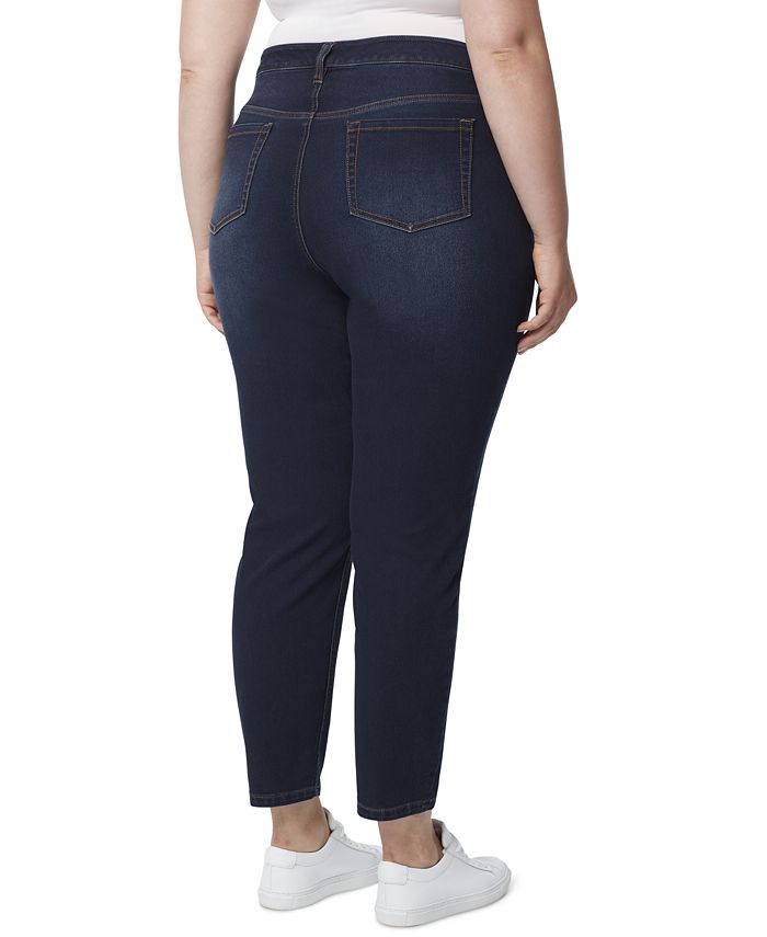 Jones New York Plus Size Lexington High Rise Skinny Ankle Jeans
