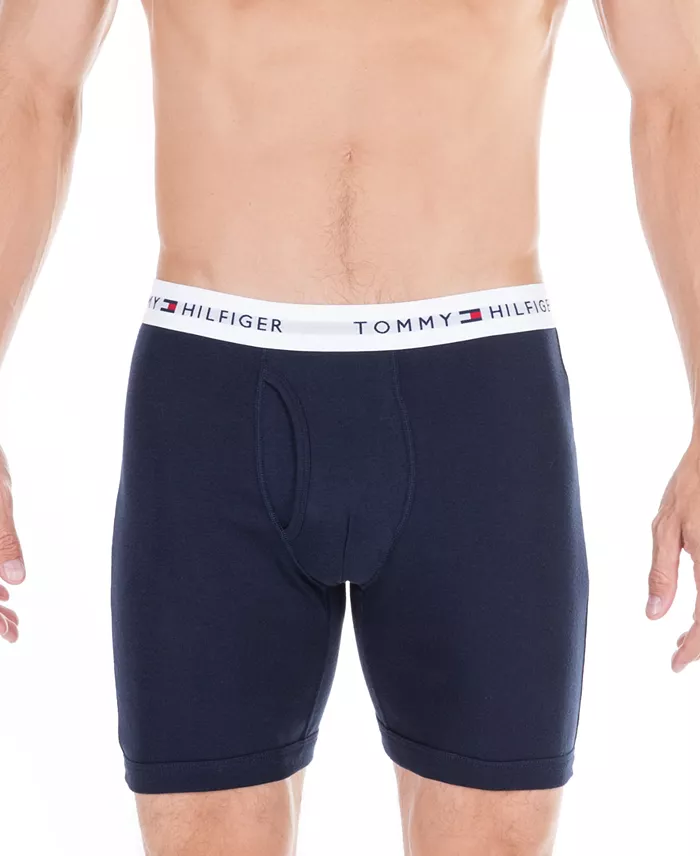 Men's Classic Cotton Boxer Briefs, 3-Pack - thumbnail 2