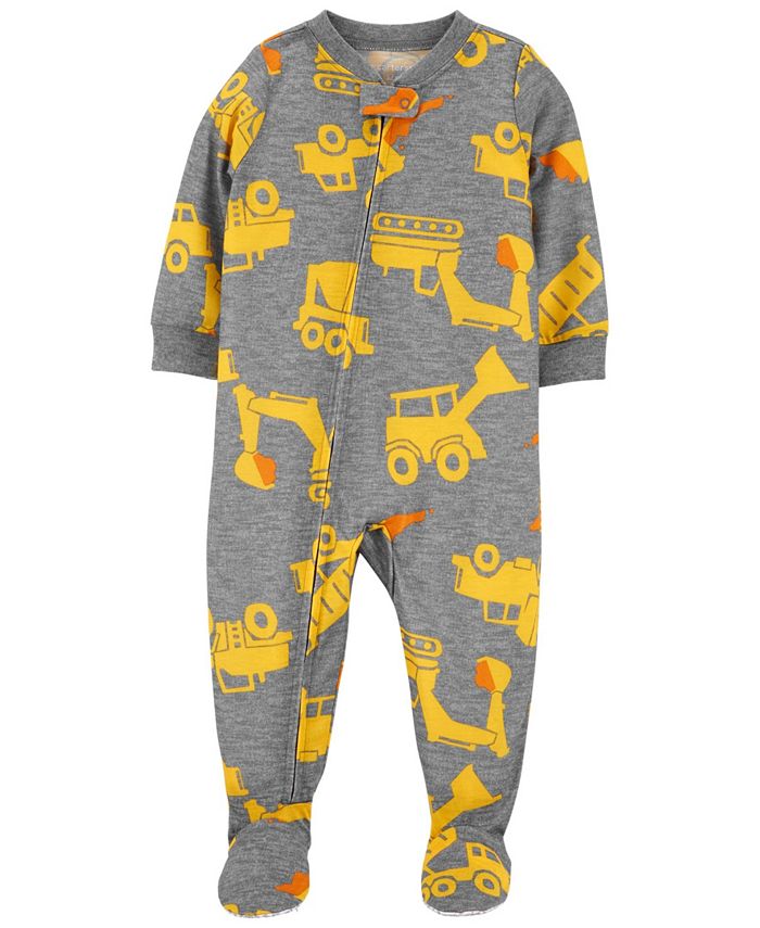 Carters new arrivals construction pajamas