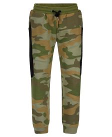 Big Boys Eco French Terry Color Block Logo Jogger