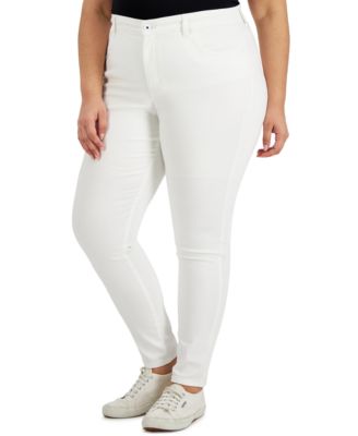 macys white jeans