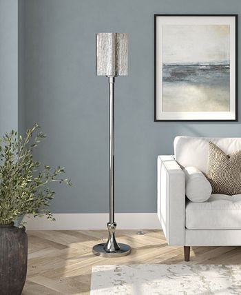 Hudson & Canal Numit Floor Lamp with Glass Shade & Reviews - All ...