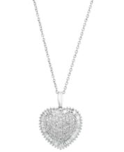 EFFY Collection EFFY® Pink Opal (10-9/10 ct. t.w.) & Diamond (1/5 ct. t.w.)  Heart 18 Pendant Necklace in 14k Rose Gold - Macy's