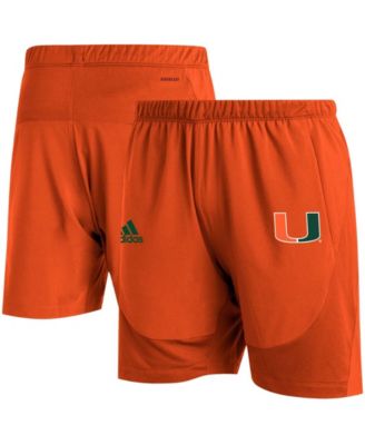 mens orange adidas shorts