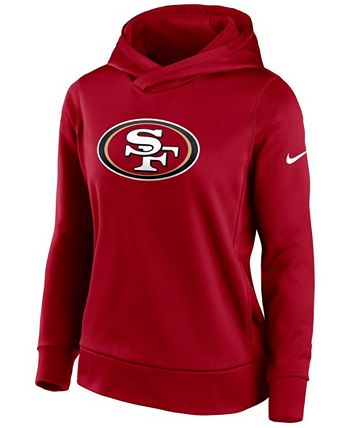 Nike Women's Scarlet San Francisco 49Ers Performance Pullover Hoodie -  Macy's