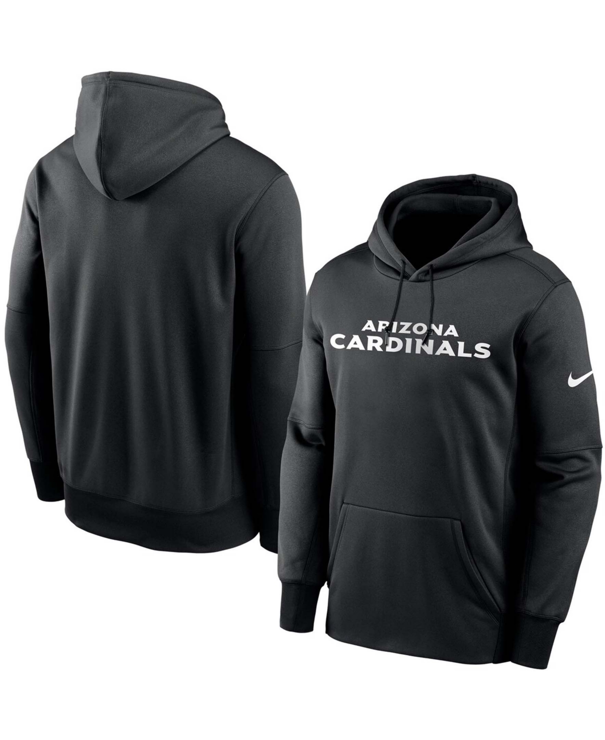 Shop Nike Men's Black Arizona Cardinals Fan Gear Wordmark Performance Pullover Hoodie