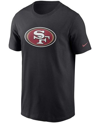 Men's Nike Black San Francisco 49ers Primary Logo T-Shirt