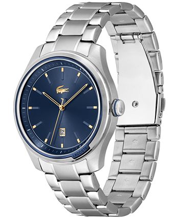 Lacoste - Men's Musketeer Stainless Steel Bracelet Watch 43mm
