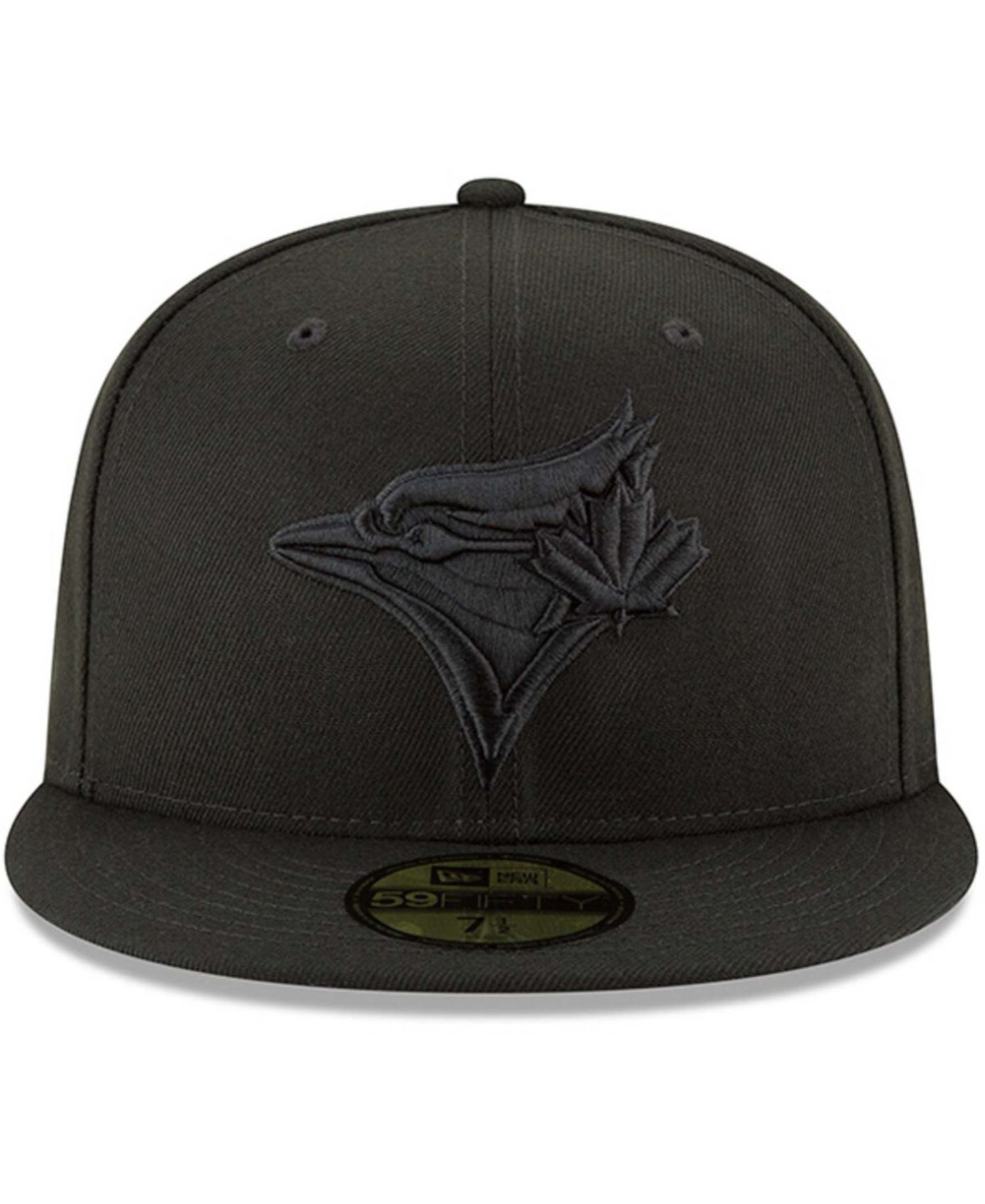 Men's Black Toronto Blue Jays Primary Logo Basic 59FIFTY Fitted Hat