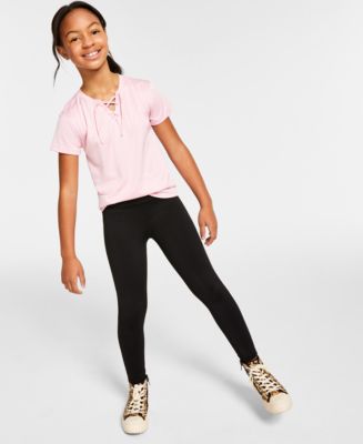 ID Ideology Big Girl Core Stretch Leggings, Created for Macy's ...