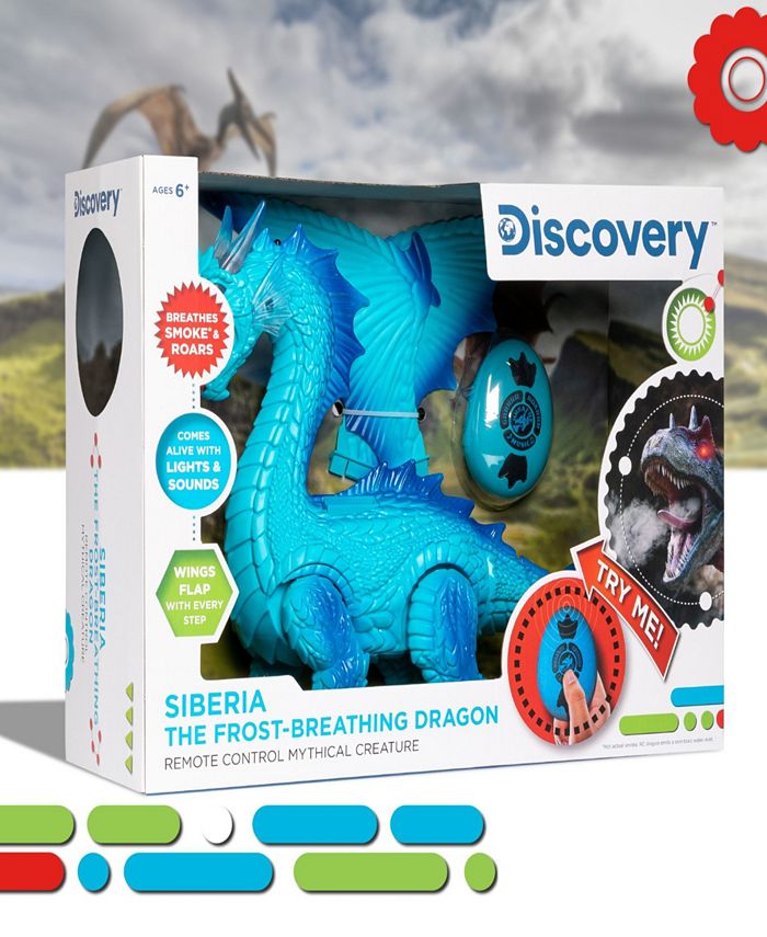 Discovery Kids Remote Infrared Control Breathing Dragon with Smoke