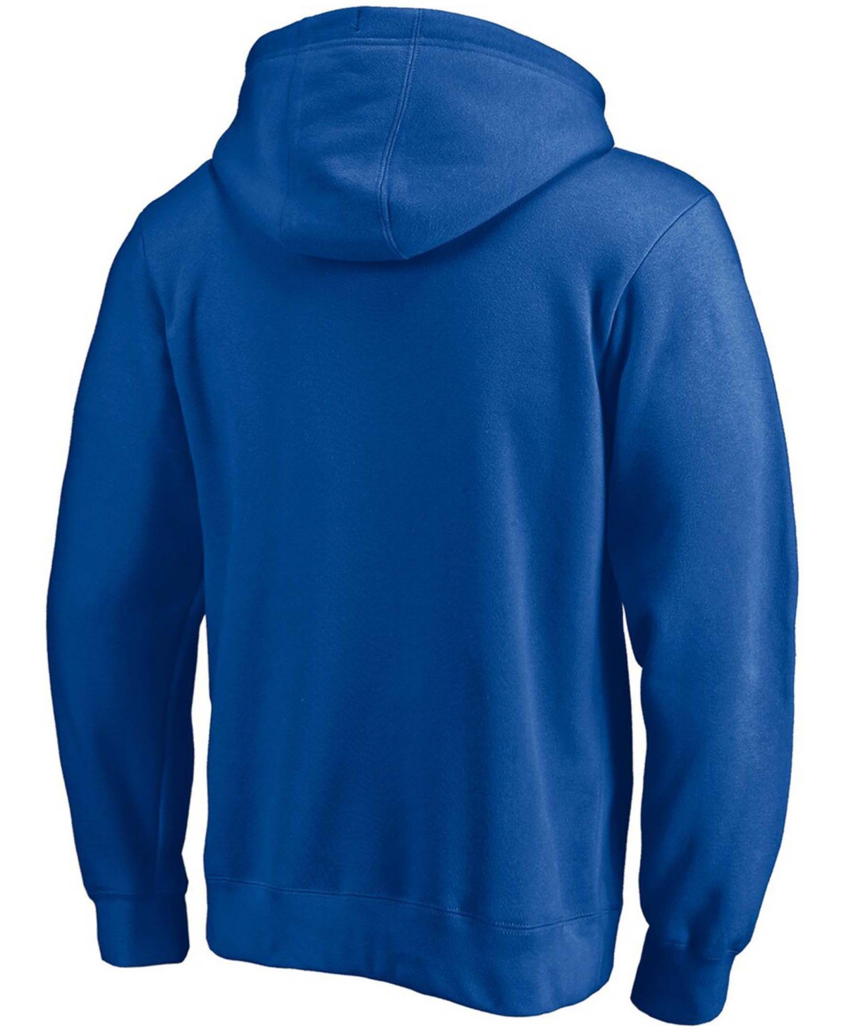 Fanatics Branded Blue Dallas Mavericks Post Up Hometown Collection Fitted Pullover Hoodie In Blue