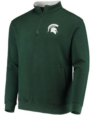 Men's Michigan State Spartans Tortugas Logo Quarter-Zip Jacket