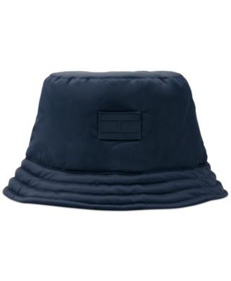 Quilted Puffer Bucket Hat 