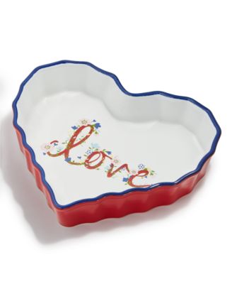 Martha Stewart Collection - Heart Pie Dish
