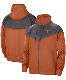 Men's Burnt Orange Texas Longhorns Windrunner Full-Zip Jacket