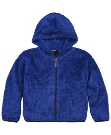 Big Girls Sherpa Zip Hoodie