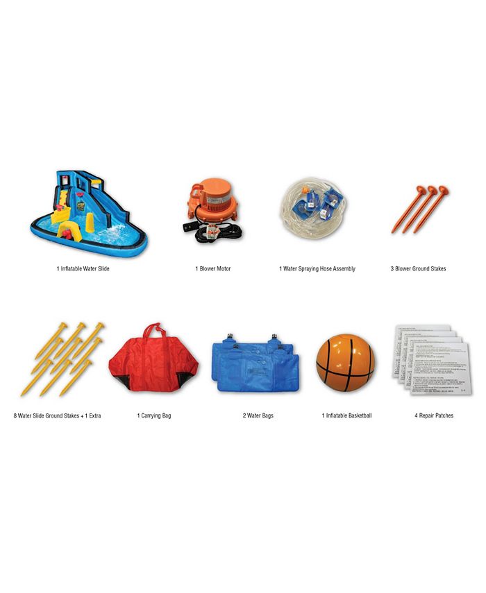 Banzai Battle Blast Inflatable Water Park Play Center Macy's