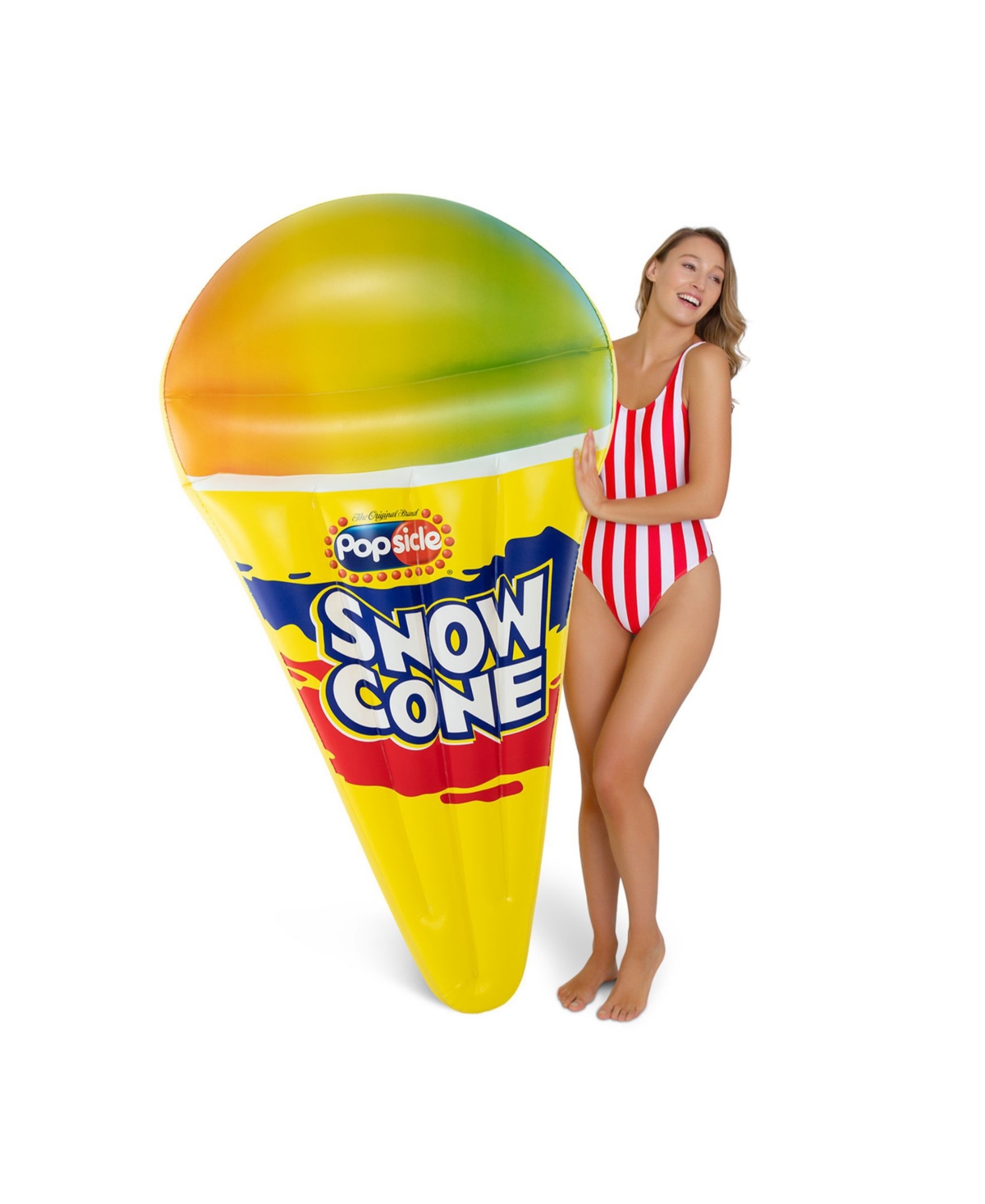 Shop Popsicle Brand Glitter Snowcone Pool Float In Multi
