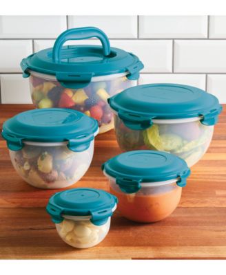 Nestable 10-Pc. Food-Storage Set
