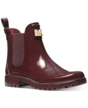 Michael kors shop red booties