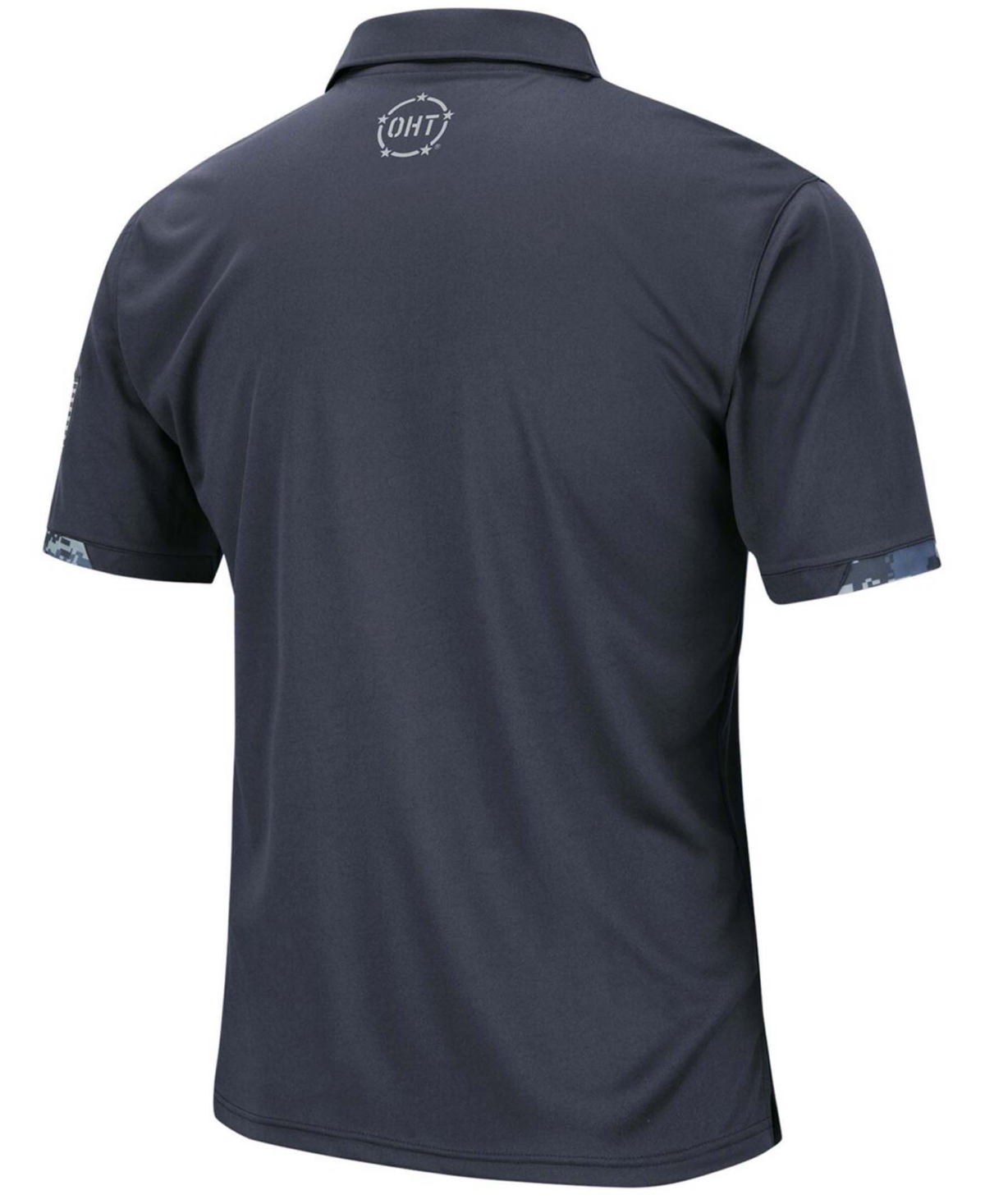Shop Colosseum Men's Charcoal Virginia Tech Hokies Oht Military-inspired Appreciation Digital Camo Polo Shirt