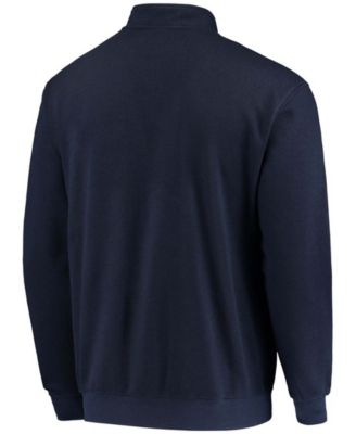 Men's Navy Penn State Nittany Lions Tortugas Logo Quarter-Zip Jacket