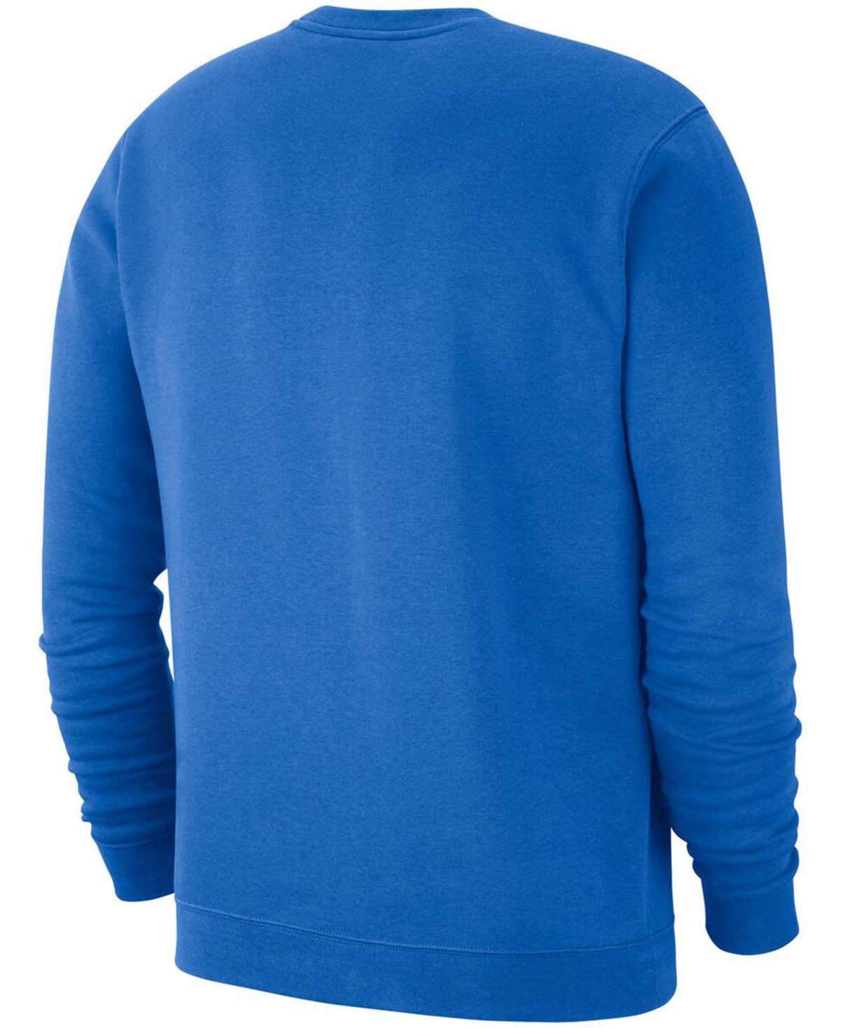Shop Nike Men's Blue Ucla Bruins Club Fleece Pullover Sweatshirt