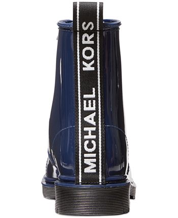 Michael Kors Women s Tavie Water Resistant Combat Rain Booties