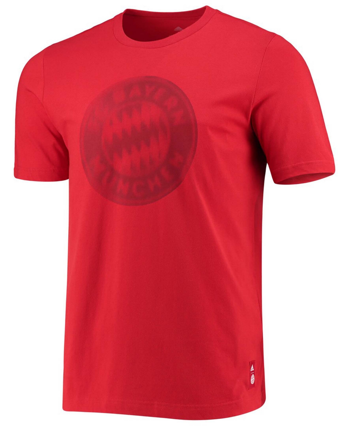 Men'sBayern Munich Club Crest T-shirt - Red