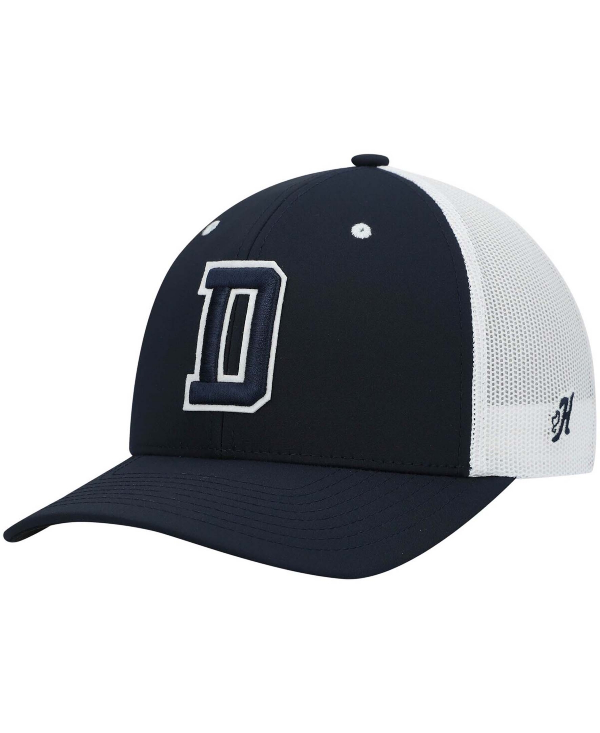 Men's Navy, White Dallas Cowboys Logo Snapback Hat - Navy