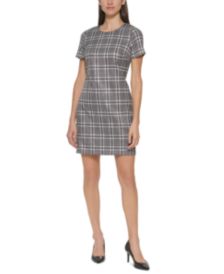 Plaid Shift Dress