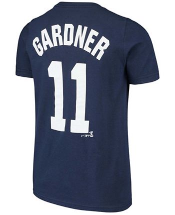 Nike Big Boys Brett Gardner Navy New York Yankees Player Name and