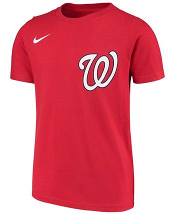 Youth Juan Soto Red Washington Nationals Player T-Shirt