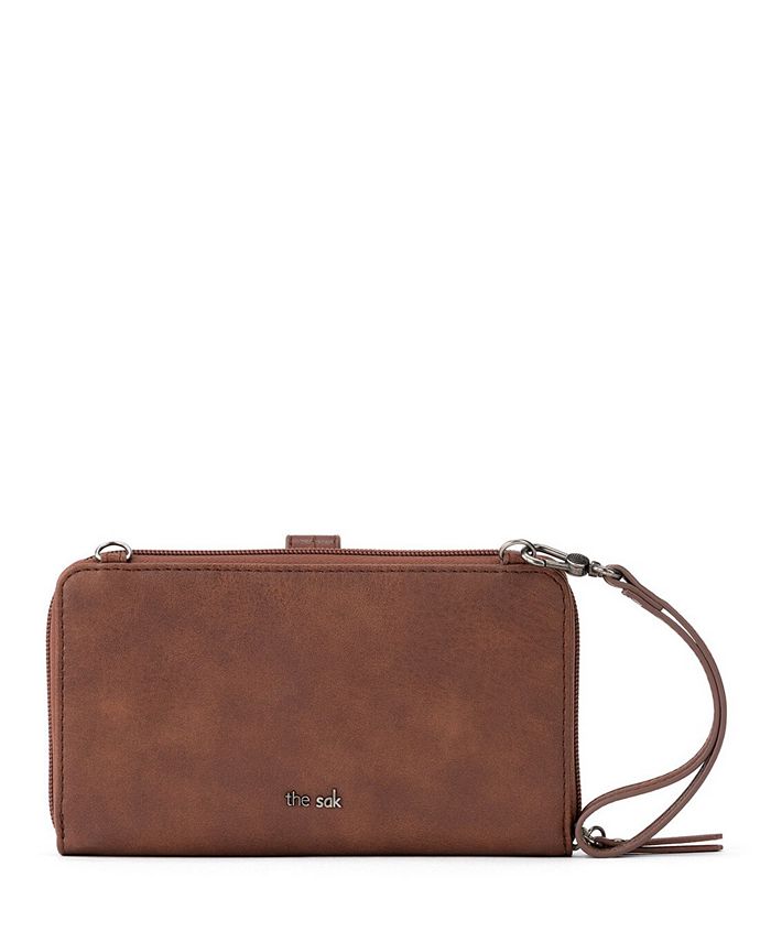 The Sak Iris Leather Smartphone Convertible Crossbody Wallet Macy's
