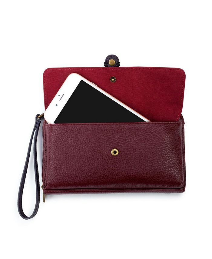 The Sak Women's Sequoia Smartphone Flap Crossbody Wallet & Reviews