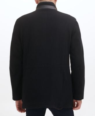 Men's Wool Plush Car Coat