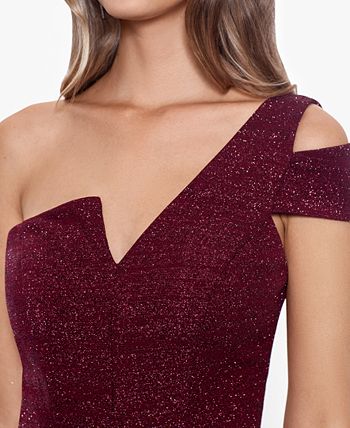 betsy and adam sparkle top ball gown
