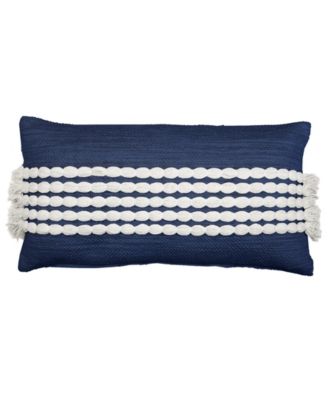Lush Décor - Linear Dotted  13" x 24" Decorative Pillow