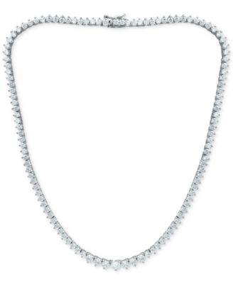 Macy's Cubic Zirconia Graduated Tennis 