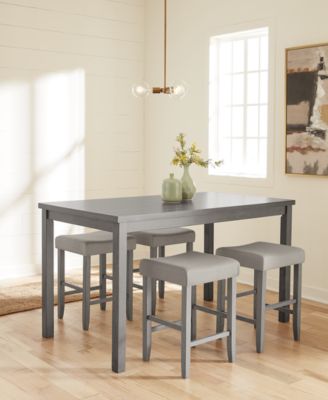 gathering table with stools